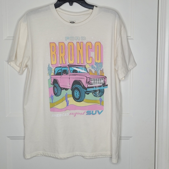 Ford Tops - Ford Bronco Americas Original SUV Tshirt Size XXL